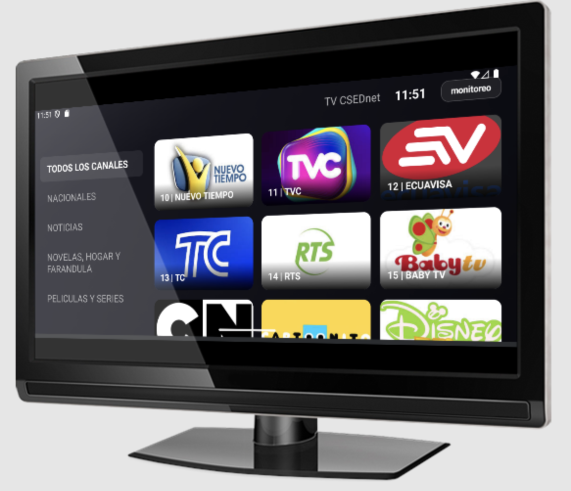 Captura de pantalla de TV CSEDnet